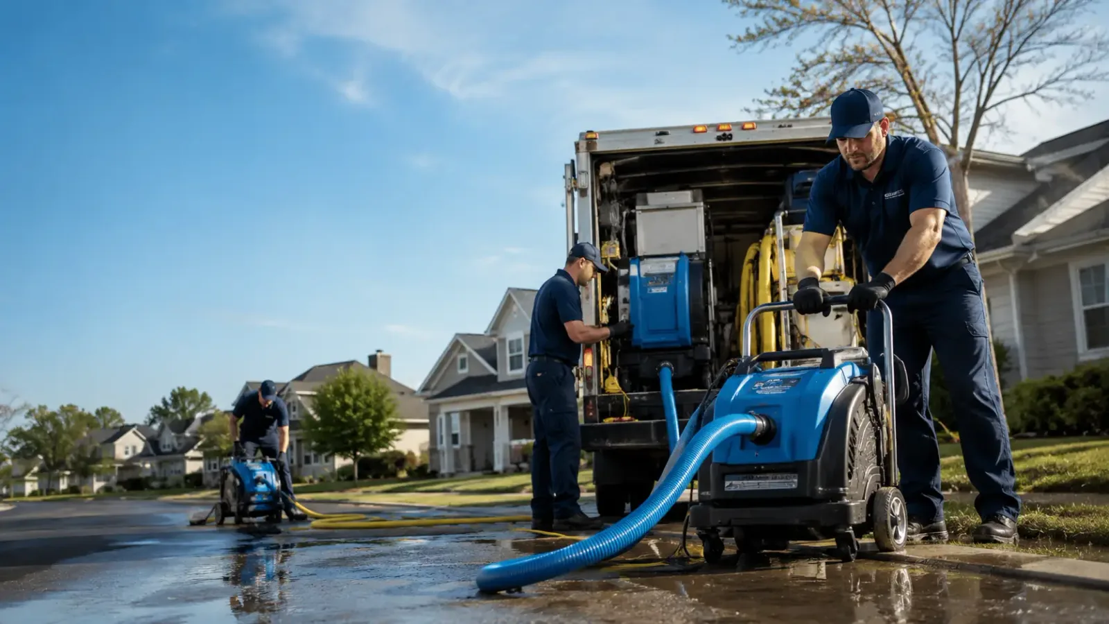 Flood Damage Cleanup in West Yellowstone, MT